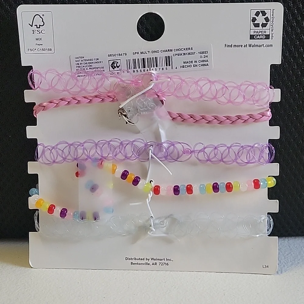 Wonder Nation Kids Colorful Choker Set